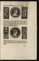 An illustration from Imperatorum et Caesarum vitæ : cum imaginibus ad uiuam effigiem expressis (1534)