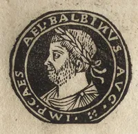 An illustration from Imperatorum et Caesarum vitæ : cum imaginibus ad uiuam effigiem expressis (1534)