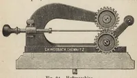 Picture 4 of 18 from Das Färben und Bleichen : von Baumwolle, Wolle, Seide, Jute, Leinen, etc : in unversponnenen Zustande, al Garn und al Stückware : Praktisches Hilfs- und Lehrbuch bearbeitet für Färber und Färberei-Chemiker, sowie zum Unterricht in Fachschulen, mit zahlreichen Maschinenzeichnungen (1889), leaf 102