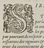 An illustration from Liure d'architecture : contenant plusievrs portiques de differentes inuentions sur les cinq ordres de colomnes (1640)