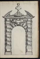 Picture 3 of 30 from Liure d'architecture : contenant plusievrs portiques de differentes inuentions sur les cinq ordres de colomnes (1640), leaf 14