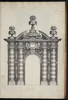 Picture 10 of 30 from Liure d'architecture : contenant plusievrs portiques de differentes inuentions sur les cinq ordres de colomnes (1640), leaf 30