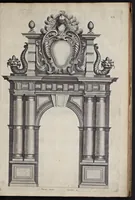 Picture 17 of 30 from Liure d'architecture : contenant plusievrs portiques de differentes inuentions sur les cinq ordres de colomnes (1640), leaf 50