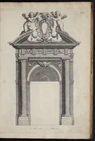 Picture 18 of 30 from Liure d'architecture : contenant plusievrs portiques de differentes inuentions sur les cinq ordres de colomnes (1640), leaf 52
