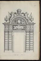 Picture 19 of 30 from Liure d'architecture : contenant plusievrs portiques de differentes inuentions sur les cinq ordres de colomnes (1640), leaf 54