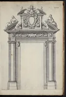 Picture 24 of 30 from Liure d'architecture : contenant plusievrs portiques de differentes inuentions sur les cinq ordres de colomnes (1640), leaf 66