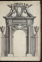 Picture 25 of 30 from Liure d'architecture : contenant plusievrs portiques de differentes inuentions sur les cinq ordres de colomnes (1640), leaf 68