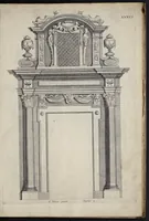 An illustration from Liure d'architecture : contenant plusievrs portiques de differentes inuentions sur les cinq ordres de colomnes (1640)