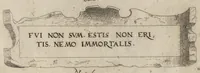 An illustration from Monumenta illustrium virorum, et elogia (1638)