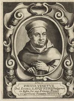 An illustration from Virorum illustrium ex ordine eremitarum D. Augustini elogia : cum singulorvm expressis ad viuum iconibus (1636)