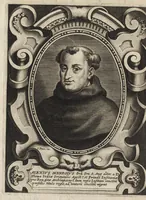 An illustration from Virorum illustrium ex ordine eremitarum D. Augustini elogia : cum singulorvm expressis ad viuum iconibus (1636)