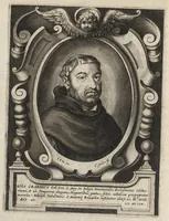 An illustration from Virorum illustrium ex ordine eremitarum D. Augustini elogia : cum singulorvm expressis ad viuum iconibus (1636)