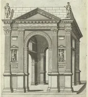 An illustration from Onuphrij Panuinij veronensis augustiniani Antiquitatum veronensium libri octo : nunc primum in lucem editi (1647)