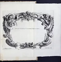 An illustration from Racconto delle sontuose esequie fatte alla serenissima Isabella reina di Spagna nella chiesa maggiore della città di Milano il giorno xxij. decembre dell'anno M.D.C.XLIV (1645)