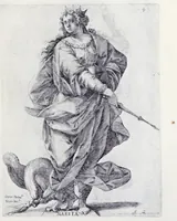 Picture 21 of 67 from Racconto delle sontuose esequie fatte alla serenissima Isabella reina di Spagna nella chiesa maggiore della città di Milano il giorno xxij. decembre dell'anno M.D.C.XLIV (1645), leaf 56