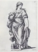 Picture 23 of 67 from Racconto delle sontuose esequie fatte alla serenissima Isabella reina di Spagna nella chiesa maggiore della città di Milano il giorno xxij. decembre dell'anno M.D.C.XLIV (1645), leaf 58