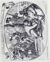 Picture 49 of 67 from Racconto delle sontuose esequie fatte alla serenissima Isabella reina di Spagna nella chiesa maggiore della città di Milano il giorno xxij. decembre dell'anno M.D.C.XLIV (1645), leaf 96