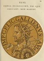 An illustration from Icones imperatorum romanorum : ex priscis numismatibus ad viuum delineatae, & breui narratione historicâ (1645)