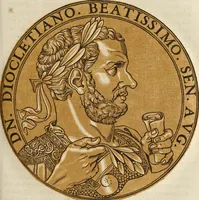 An illustration from Icones imperatorum romanorum : ex priscis numismatibus ad viuum delineatae, & breui narratione historicâ (1645)