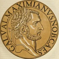 Picture 41 of 105 from Icones imperatorum romanorum : ex priscis numismatibus ad viuum delineatae, & breui narratione historicâ (1645), leaf 140