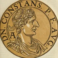 An illustration from Icones imperatorum romanorum : ex priscis numismatibus ad viuum delineatae, & breui narratione historicâ (1645)
