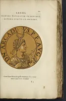 An illustration from Icones imperatorum romanorum : ex priscis numismatibus ad viuum delineatae, & breui narratione historicâ (1645)