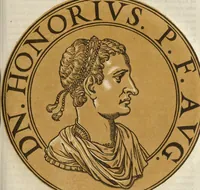 An illustration from Icones imperatorum romanorum : ex priscis numismatibus ad viuum delineatae, & breui narratione historicâ (1645)