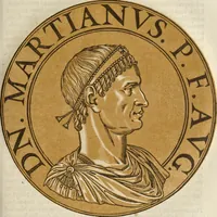 An illustration from Icones imperatorum romanorum : ex priscis numismatibus ad viuum delineatae, & breui narratione historicâ (1645)