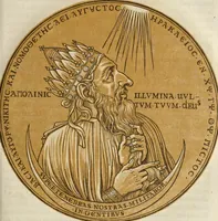 An illustration from Icones imperatorum romanorum : ex priscis numismatibus ad viuum delineatae, & breui narratione historicâ (1645)