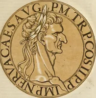 An illustration from Icones imperatorum romanorum : ex priscis numismatibus ad viuum delineatae, & breui narratione historicâ (1645)