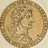 An illustration from Icones imperatorum romanorum : ex priscis numismatibus ad viuum delineatae, & breui narratione historicâ (1645)