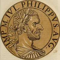 An illustration from Icones imperatorum romanorum : ex priscis numismatibus ad viuum delineatae, & breui narratione historicâ (1645)