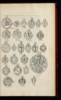 An illustration from Nicolai Vptoni De studio militari, libri quatuor. Iohan. de Bado Aureo, Tractatus de armis. Henrici Spelmanni Aspilogia (1654)
