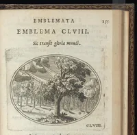 Picture 18 of 18 from R. P. Ioannis Kreihing Societatis Iesu Emblemata ethico-politica carmine explicata (1661), leaf 284