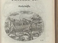 Picture 9 of 18 from R. P. Ioannis Kreihing Societatis Iesu Emblemata ethico-politica carmine explicata (1661), leaf 98