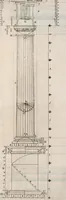 Picture 3 of 25 from A new treatise of architecture, according to Vitruvius : wherein is discoursed of the five orders of columns ... (1669), leaf 44