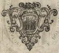 An illustration from Memorie imprese, e ritratti de' signori Accademici Gelati di Bologna (1672)