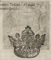 An illustration from Memorie imprese, e ritratti de' signori Accademici Gelati di Bologna (1672)