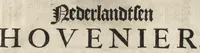 Picture 4 of 62 from Het vermakelijck landt-leven : bestaende in de volgende deelen .. (1669), leaf 104
