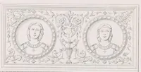 Picture 1 of 15 from Raccolta di monumenti sacri e sepolcrali scolpiti in Roma nei secoli XV. e XVI (1853), leaf 32