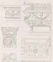 An illustration from Raccolta di monumenti sacri e sepolcrali scolpiti in Roma nei secoli XV. e XVI (1853)