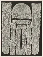 An illustration from Antique laces of American collectors; text by Frances Morris and Marian Hague (1920)