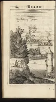 Picture 20 of 34 from Traité de l'usage du pantometre : instrument geometrique propre à prendre toutes fortes d'angles, mezurer les distances accessibles & inaccessibles, arpenter & diviser toutes fortes de figure, &c., nouvellement inventé par le Sr. Bullet, architecte & ingenieur du roi & de la ville (1675), leaf 115