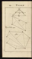 Picture 31 of 34 from Traité de l'usage du pantometre : instrument geometrique propre à prendre toutes fortes d'angles, mezurer les distances accessibles & inaccessibles, arpenter & diviser toutes fortes de figure, &c., nouvellement inventé par le Sr. Bullet, architecte & ingenieur du roi & de la ville (1675), leaf 203