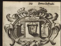 An illustration from L. Anneo Seneca ilustrado en blasones politicos y morales : y su impugnador impugnado de si mismo (1670)