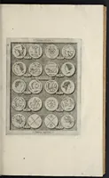 An illustration from Sicilia et Magna Graecia, sive, Historiae urbium et populorum Graeciae ex antiquis numismatibus liber primus (1644)