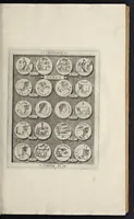 An illustration from Sicilia et Magna Graecia, sive, Historiae urbium et populorum Graeciae ex antiquis numismatibus liber primus (1644)