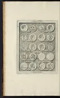 An illustration from Sicilia et Magna Graecia, sive, Historiae urbium et populorum Graeciae ex antiquis numismatibus liber primus (1644)