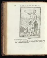 Picture 12 of 12 from De helden Godes des ouwden verbonds : met kunstige beeldenissen vertoont, en poeetelijk verklaert ; midsgaders, eem Hymnus of lofzangh van de christelijcke ridder ; en De heerlijckeheyd van Salomon (1699), leaf 89