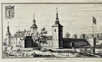 Picture 15 of 29 from Topographia historica Gallo-Brabantiae : quâ Romanduae oppida muncipia & dominia illustrantur : atque monasteria, nobiliumque praetoria castellaque in aes incisa exhibentur (1692), leaf 167